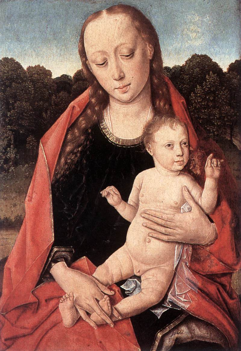 The Virgin and Child Panel